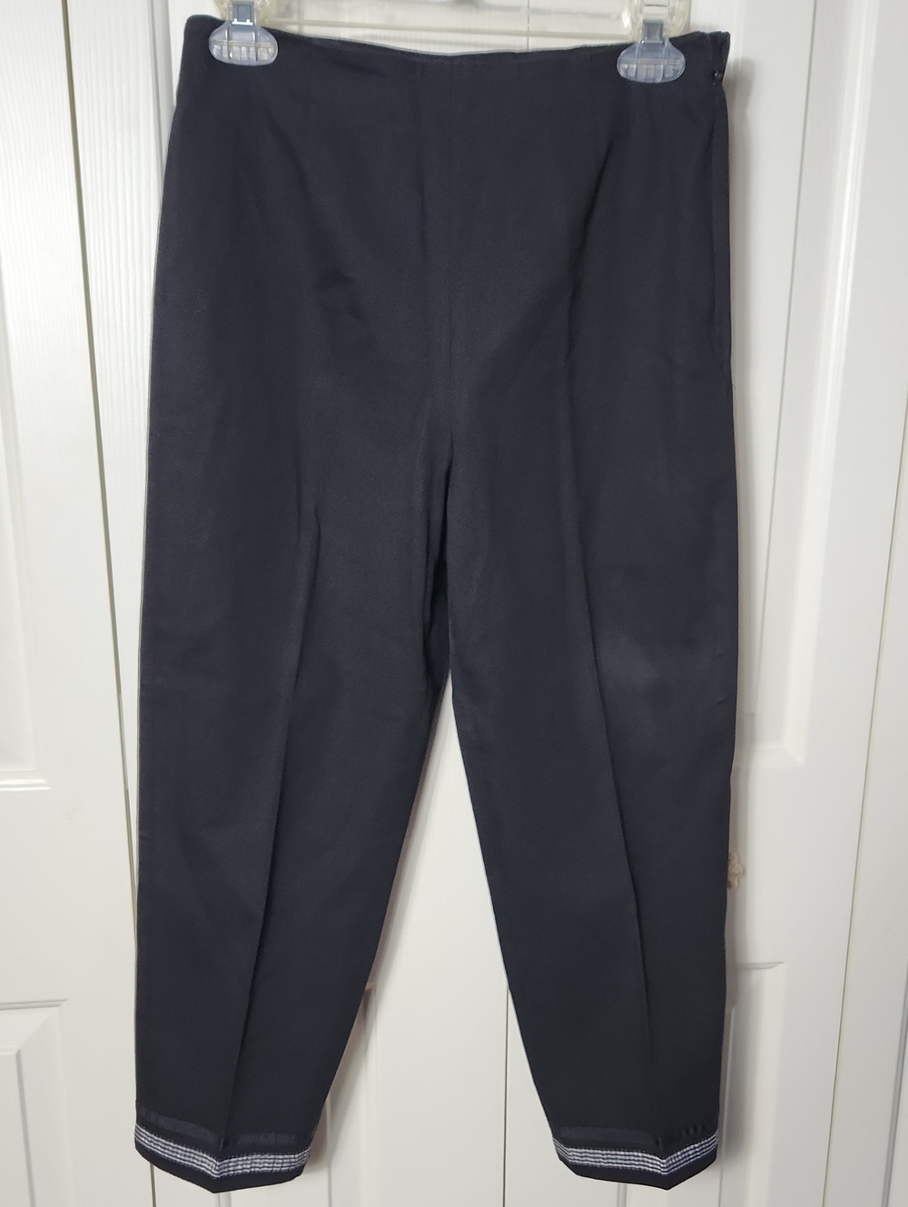 Talbots Black Cropped Ankle Pants